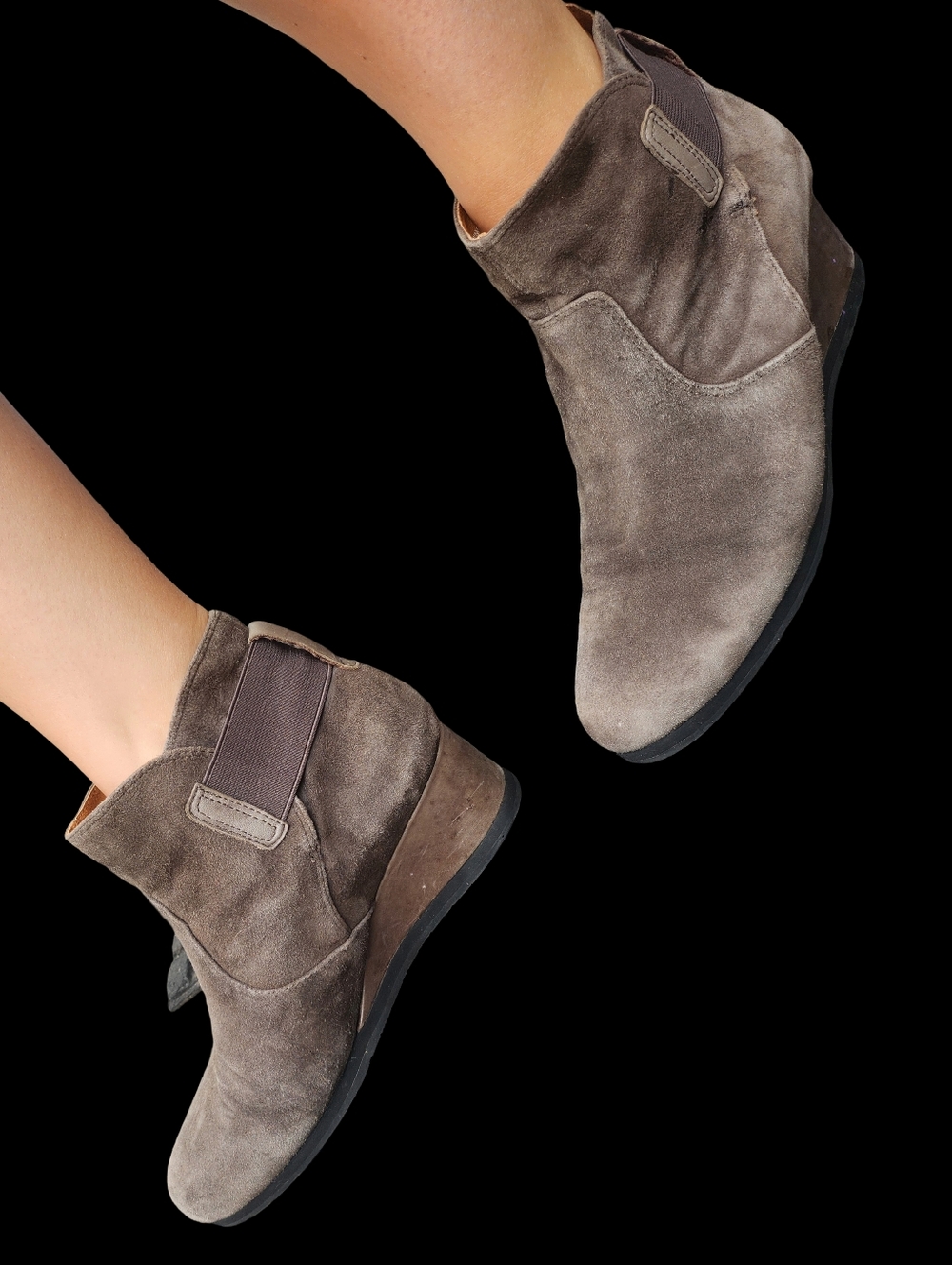 Earthies Beaumont Boots, Dusty Grey, Women's 8